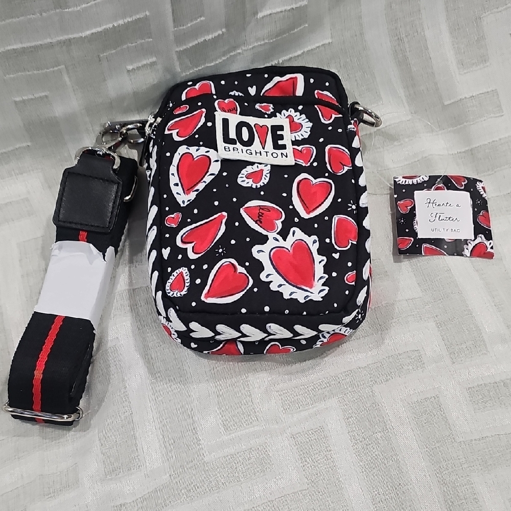 Brighton Love Patterned Crossbody Bag